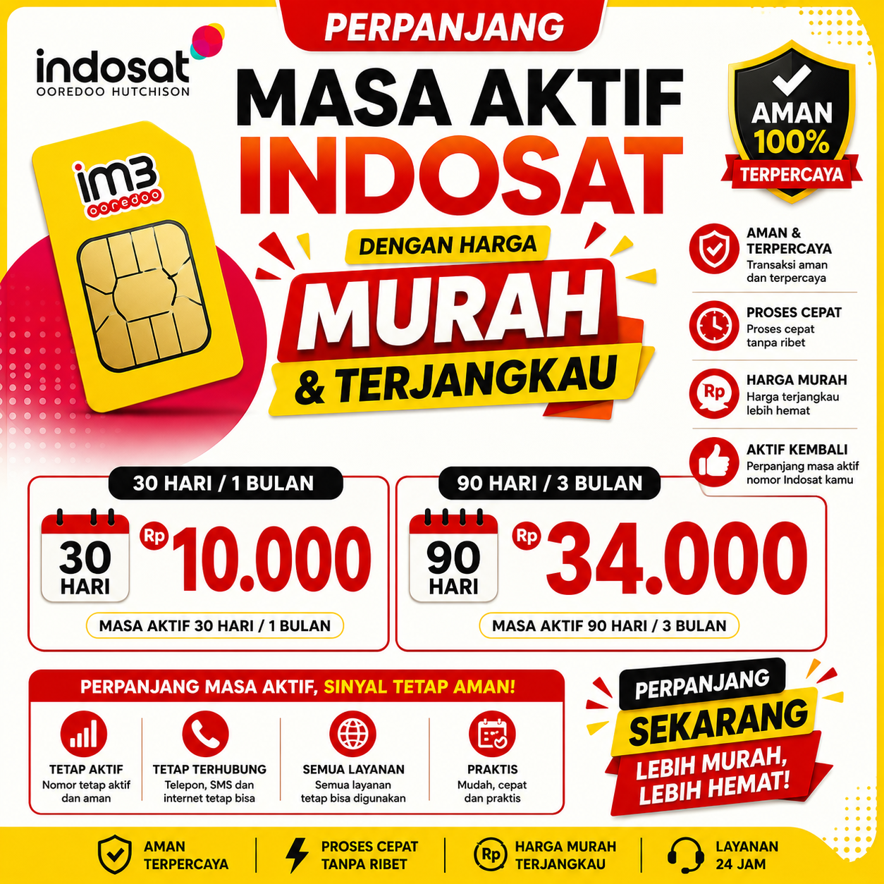 Perpanjang Masa Aktif Indosat