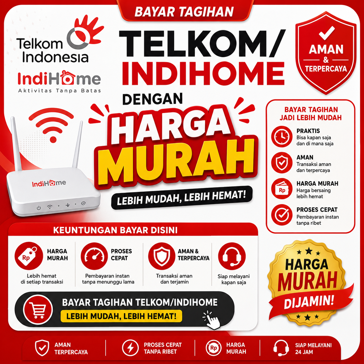 Pembayaran Telkom / Indihome